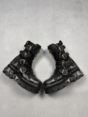 New rock reactor boots black - reactor,