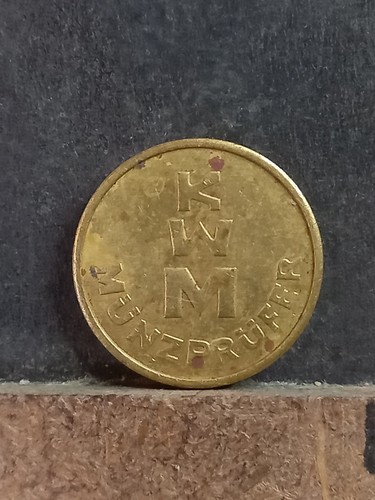 Jeton kwm munzprufer - jeton, dietzel
