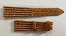 STRAP, BRACELET MONTRE VINTAGE DE MARQUE AUDEMARS PIGUET EN CUIR MARRON 20 MM