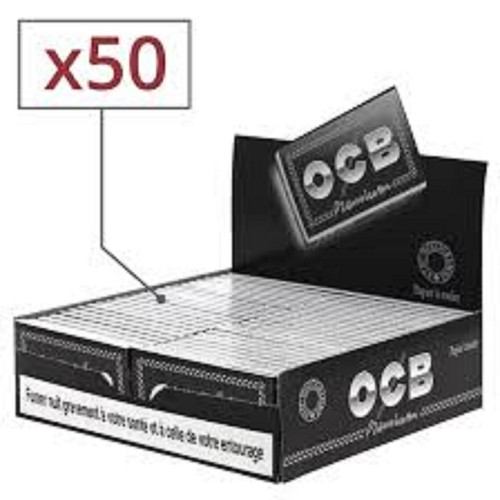 Ocb noir premium double - noir, à
