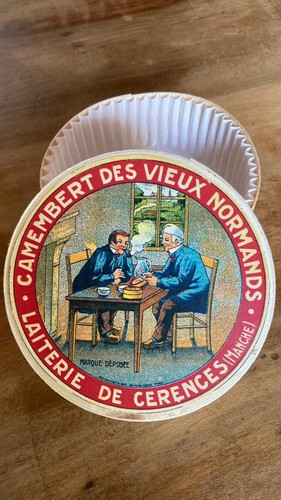 Reproduction boîte camembert - reproduction, "camembert