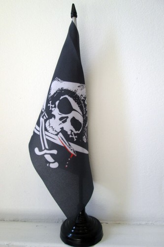 Drapeau table pirate - de,