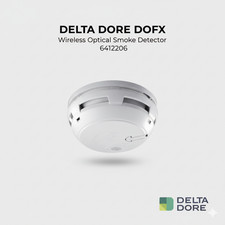 Delta Dore DOFX Wireless Optical Smoke Detector 6412206
