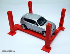 Pont élévateur rouge - 1/43,