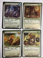 Lot 4 cartes Wakfu foil