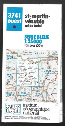Carte ign serie bleue - ign,