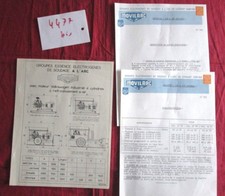 N°4477 bis / prospectus  du