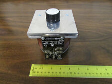 Eab Variac Suisse Fabriqué Modèle FW5H 0-258V 2 Amp Montage Panneau