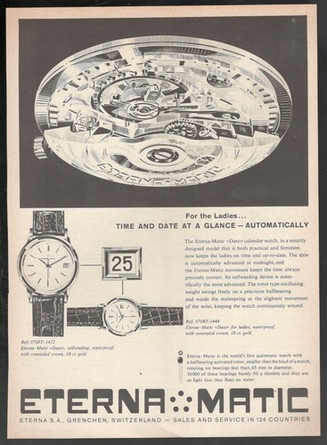 Eterna matic dato montre - matic,