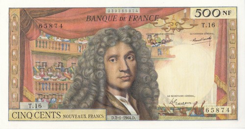 Splendide 500 molière - 500, du