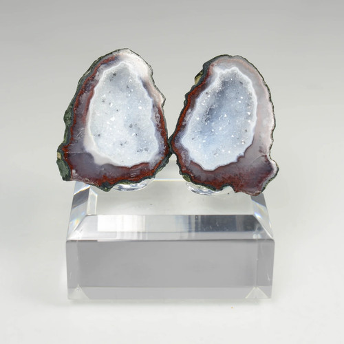 Géode quartz tabasco - -,
