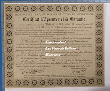 FUSIL ROBUST CERTIFICAT