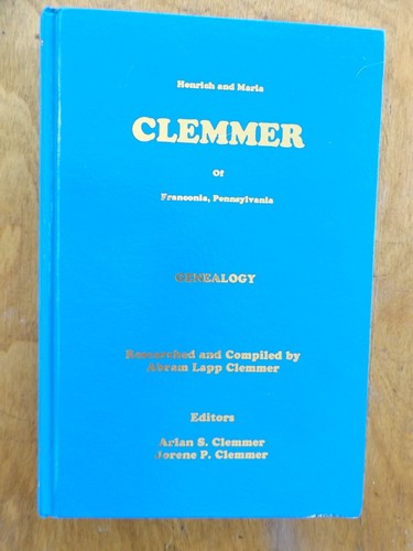 Henrich maria clemmer of - maria,