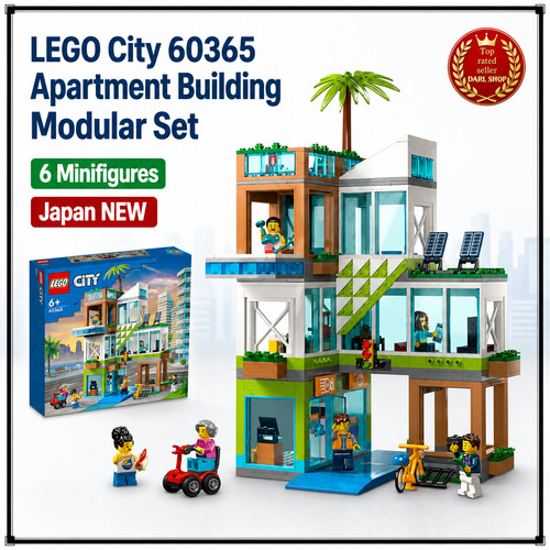 Lego city 60365 apartment - city,