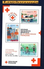 France La Feuille F5720 Croix Rouge Secouriste F 5720 2023 Neuf Luxe