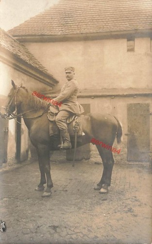 Carte photo soldat allemand