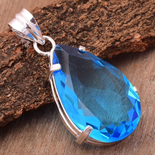 Beauté bleu gemme topaze 925 - beauté,