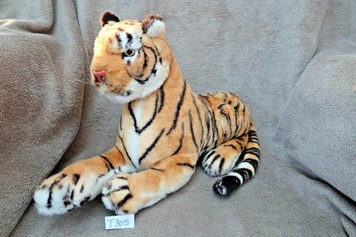 Peluche t305 tigre - peluche, n°t305: