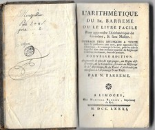 L'ARITHMÉTIQUE DU Sr BARREME