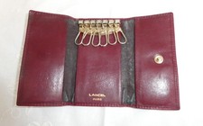 PORTE CLEFS EN CUIR LANCEL