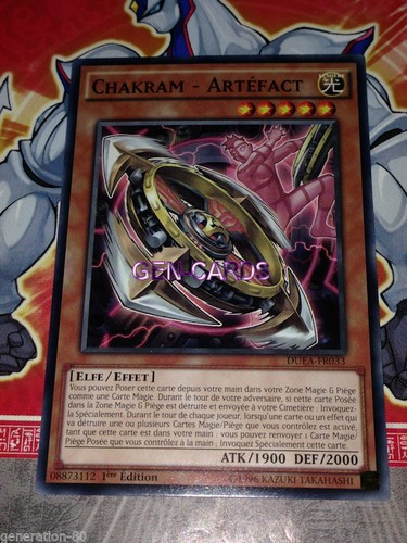 Carte chakram - carte, yu