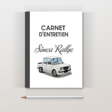 Carnet d'entretien Simca 1000
