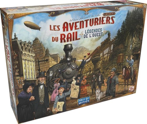 Les aventuriers rail - aventuriers, legacy