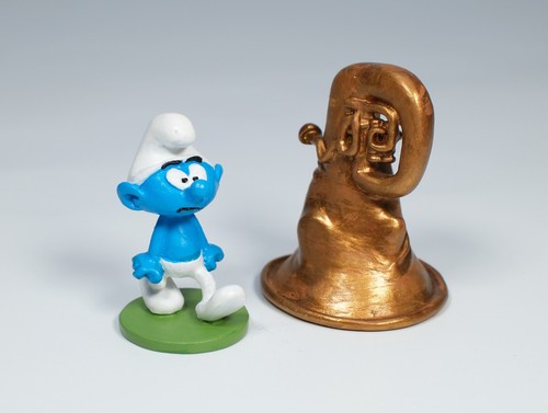 Figurine schtroumpf le - le, et