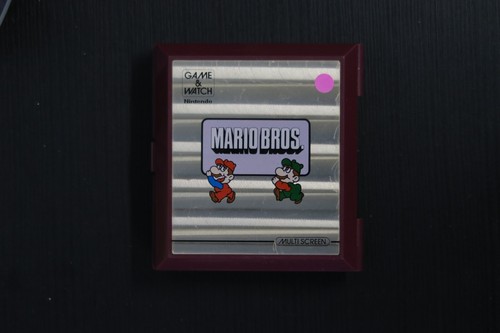 Mario bros game watch - game,