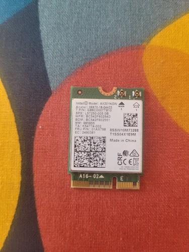 Intel ax201ngw wifi - intel,