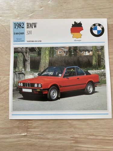 Bmw 320i 320 1982 carte - bmw, i