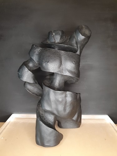 Sculpture composite buste - ,