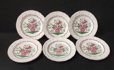 6 ASSIETTE PLATE  FAIENCE ST