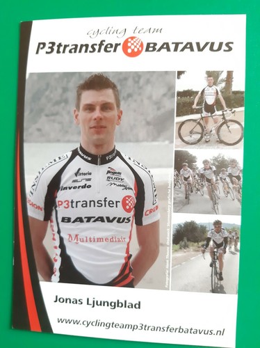 Cyclisme carte cycliste jonas - cyclisme,