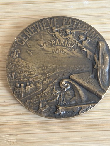 Belle médaille bronze - bronze, art