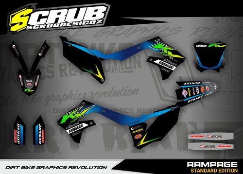 Kit stickers graphics kawasaki - graphics,