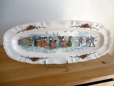 PLAT A POISSON FAIENCE