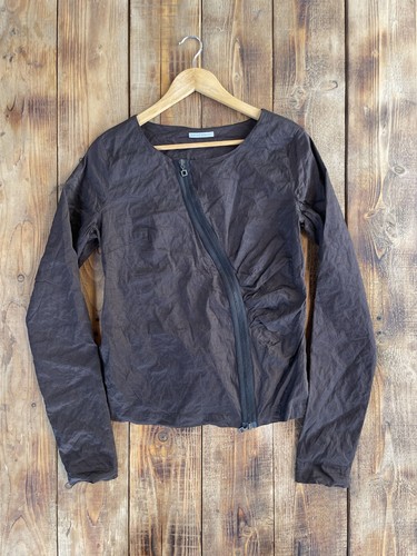 Veste zippée asymétrique
