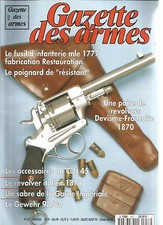 GAZETTE DES ARMES N°257 FUSIL D'INFANTERIE MLE 1777 / POIGNARD DE "RESISTANT"