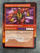 Carte GORMITI - LE MASTONDONTE - PEUPLE DU VOLCAN