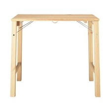 Muji Pine Wood Table Foldable