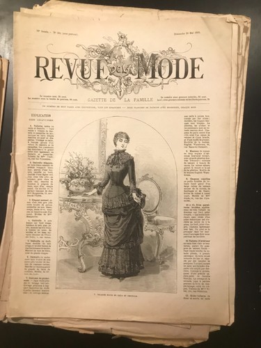 Revue mode 1883 594 - la, #594