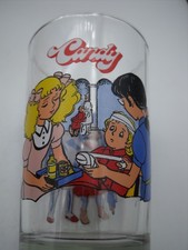 Vintage verre à moutarde