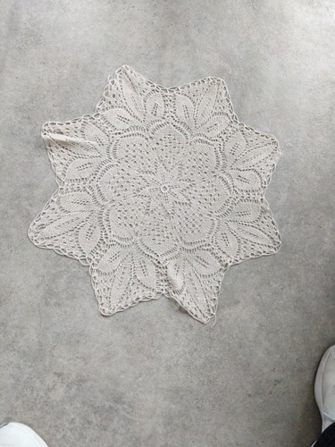 Napperon ancien crochet en - au,