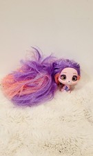 VIP Pets — mini poupée/figurine collector cheveux longs violets - Très bon état-