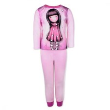 Santoro Gorjuss Poupée Pyjamas Deux Pièces Fille 4,5, 6anni Original 100% Coton