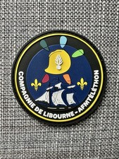 Ecusson gendarmerie Collection- Compagnie Libourne Afmtéléthon.