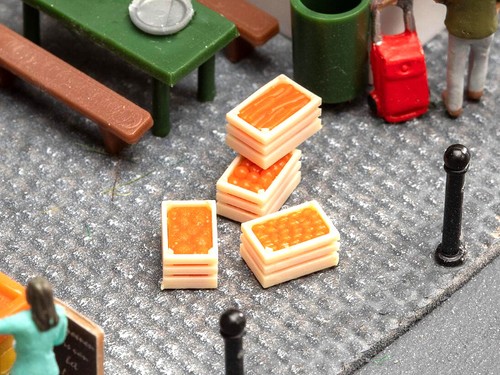Faller cageots marché - faller, 4x