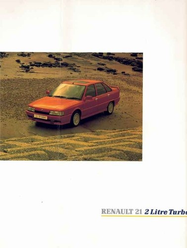Catalogue brochure renault - renault, 21