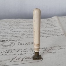 SCEAU CACHET Ancien Fin XIXè French SEAL last 19thC 